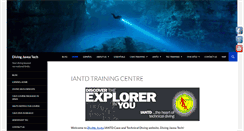 Desktop Screenshot of divingjaveatech.com